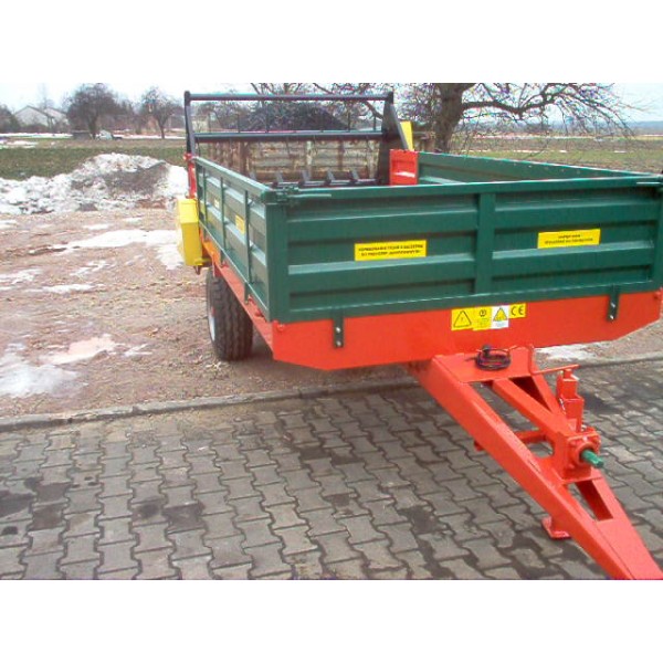 Remorca de impratiat gunoi monoax Z2,5t