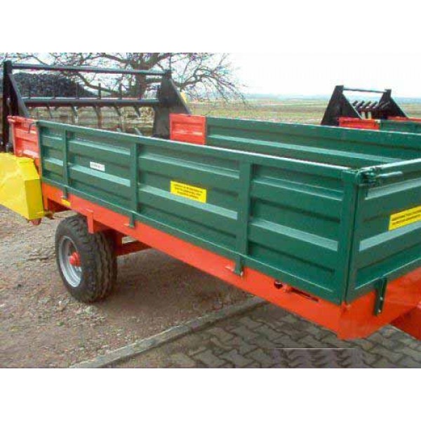 Remorca de impratiat gunoi monoax Z2,5t