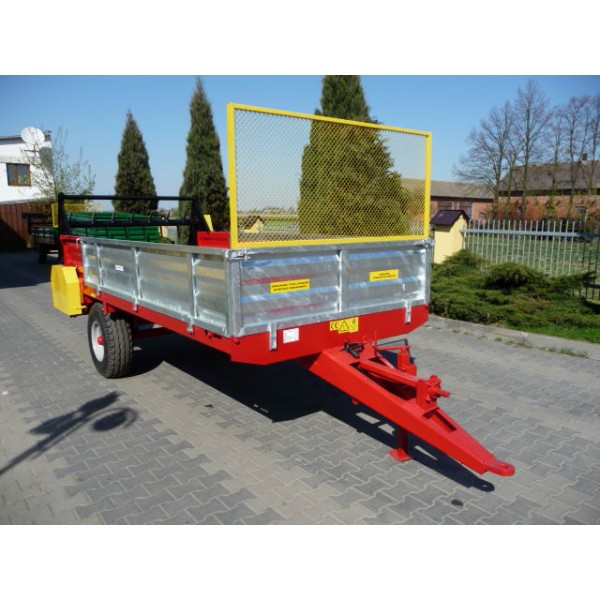 Remorca de impratiat gunoi monoax Z3,5t