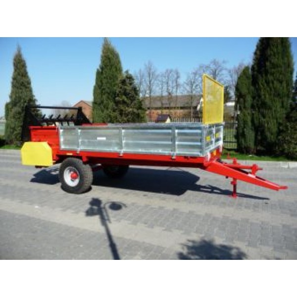 Remorca de impratiat gunoi monoax Z3,5t