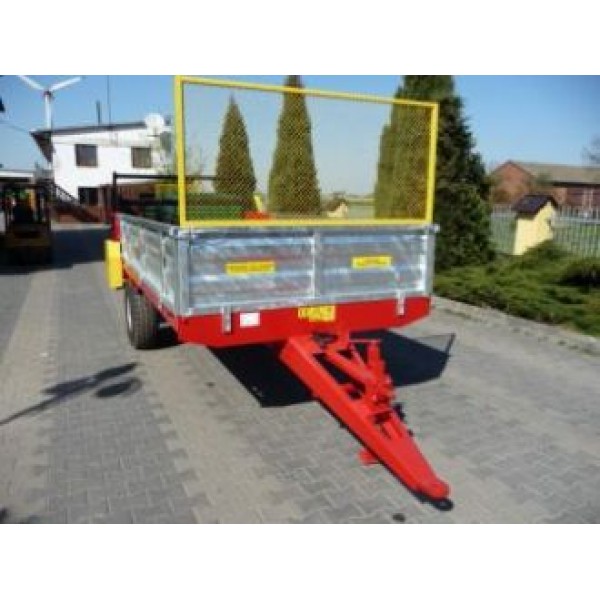 Remorca de impratiat gunoi monoax Z3,5t