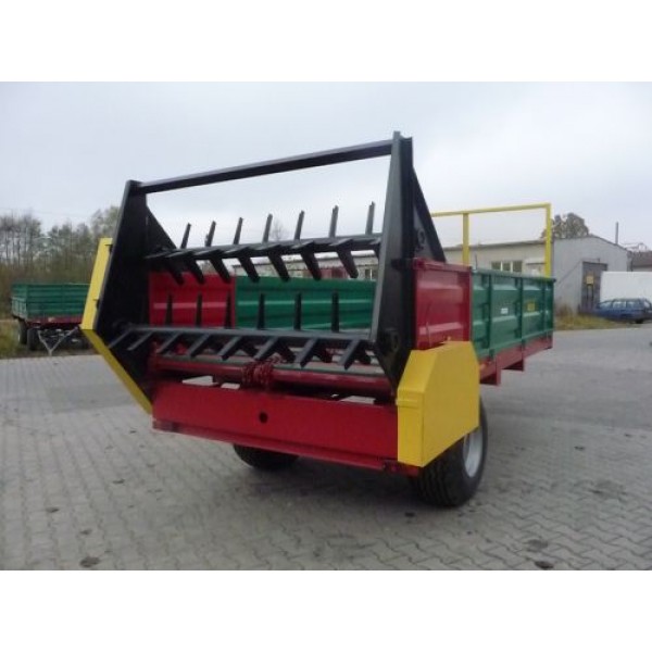 Remorca de impratiat gunoi monoax Z4,5t