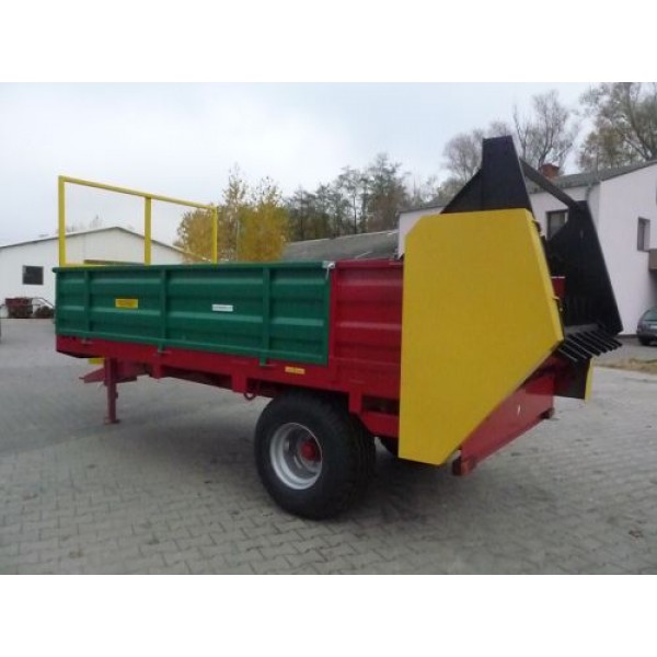 Remorca de impratiat gunoi monoax Z4,5t
