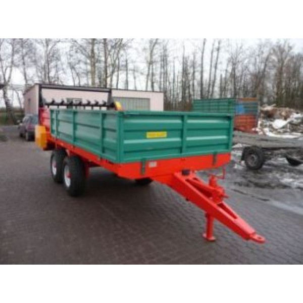 Remorca de impratiat gunoi dublu ax tandem Z6t