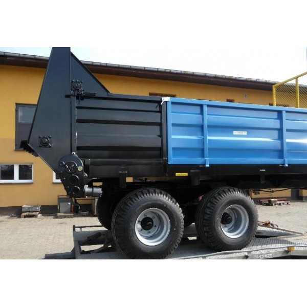Remorca de impratiat gunoi dublu ax tandem Z8t
