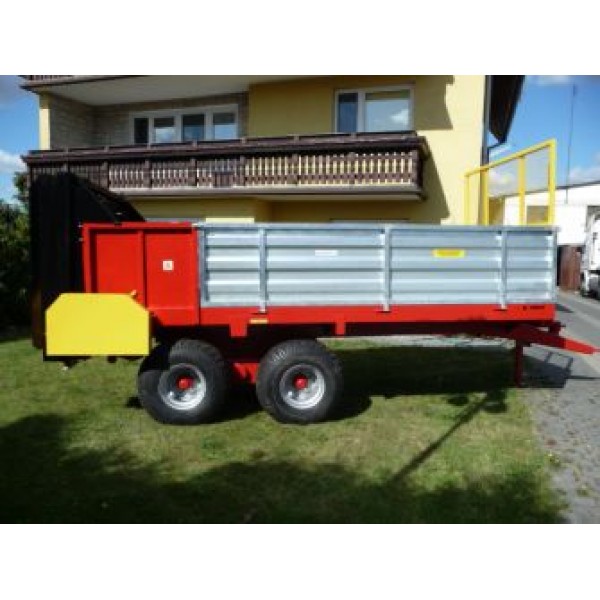 Remorca de impratiat gunoi dublu ax tandem Z8t