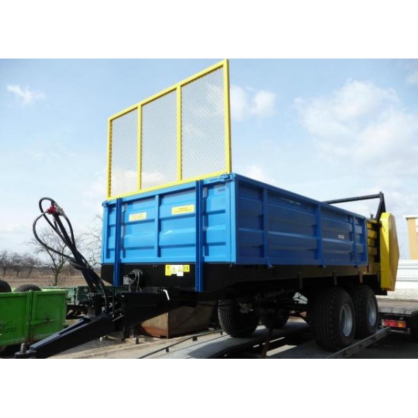 Remorca de impratiat gunoi dublu ax tandem Z8t