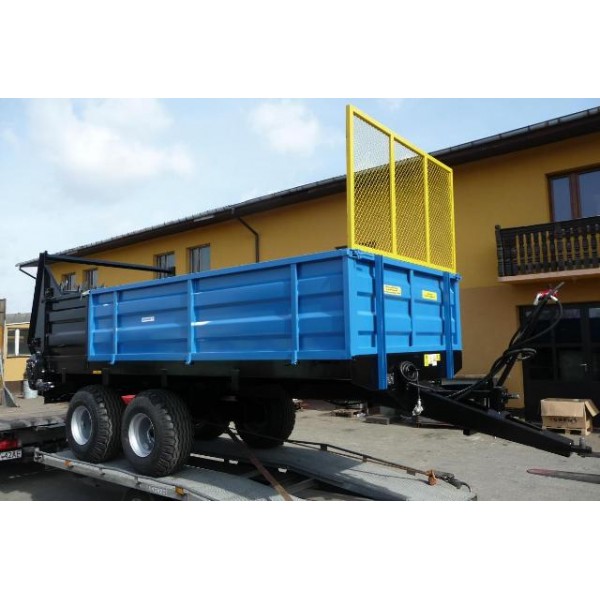 Remorca de impratiat gunoi dublu ax tandem Z8t